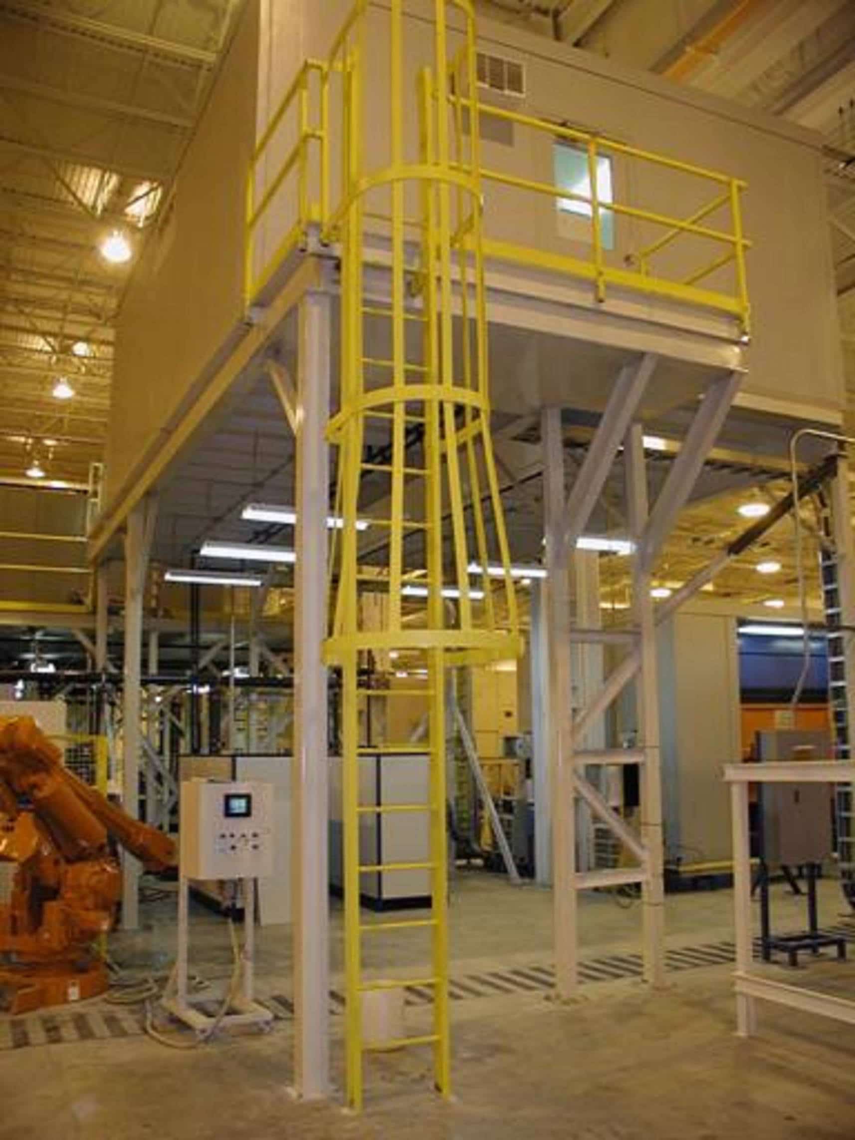 Cage ladder custom built by piccola